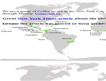 Tablet Screenshot of nyccoffeelovers.com